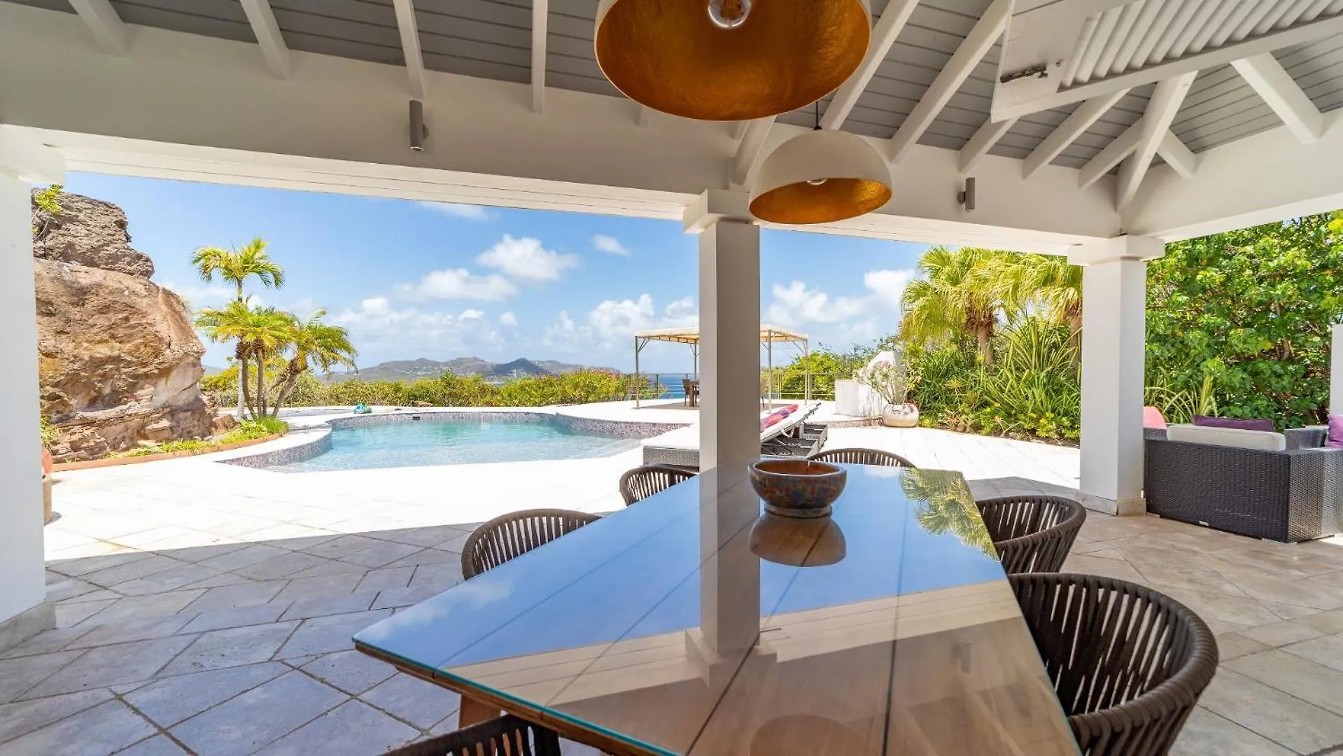 Ideally Located Bright Villa St. Barthelemy 0*,  São Bartolomeu